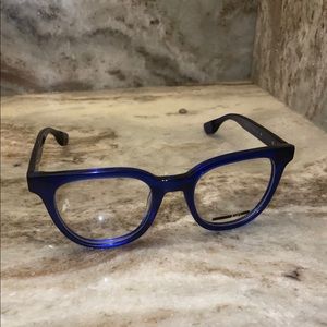 Alexander McQueen clear sunglasses